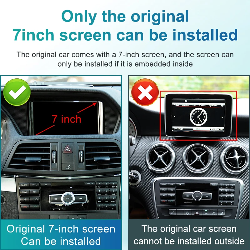 Беспроводной CarPlay для Mercedes Benz Duas Portas Classe E A207 W207 NTG4.5 Android Auto Поддержка сенсорного экрана