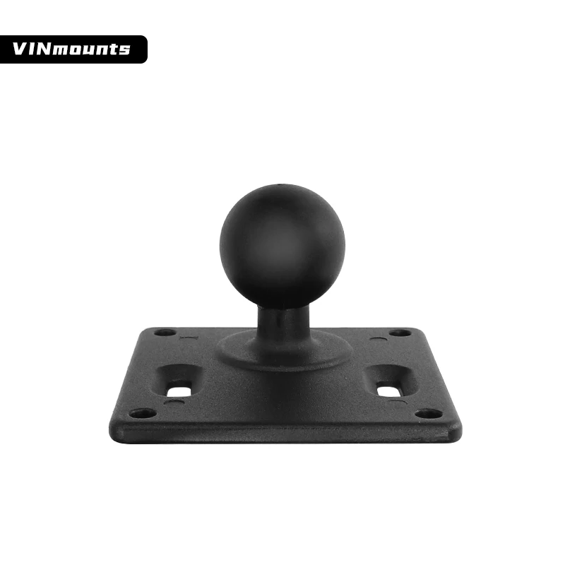VINmounts Aluminum 1.5-Inch Ball Mount Base,75X75mm VESA Standard Hole Distance Base, Compatible with RAM 1.5-Inch Ball Mount B