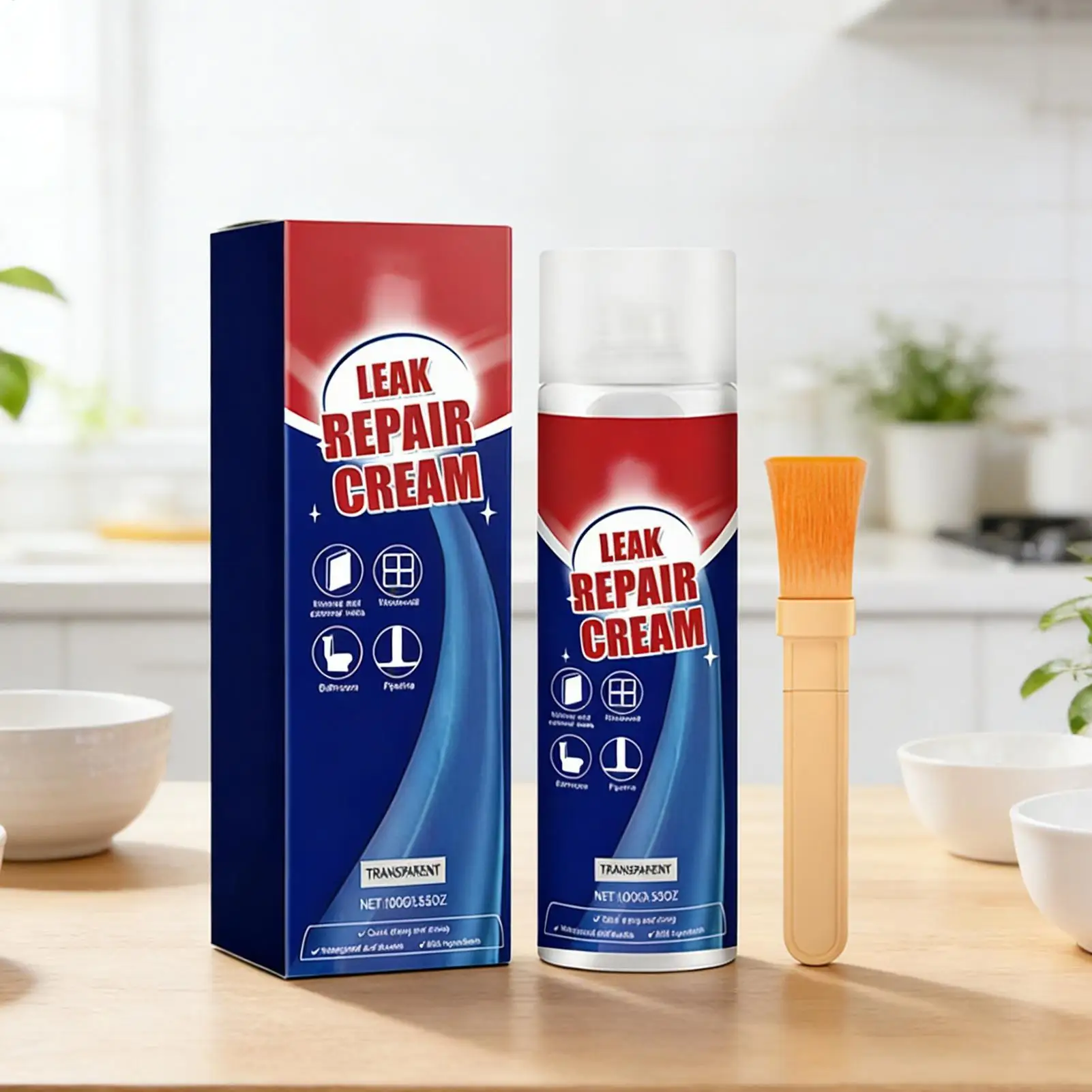 Leak Repair Waterproof Sealant Super Strong Bonding Household Seal Repair Tool Mighty Sealant Cream Coating Sealant 100g