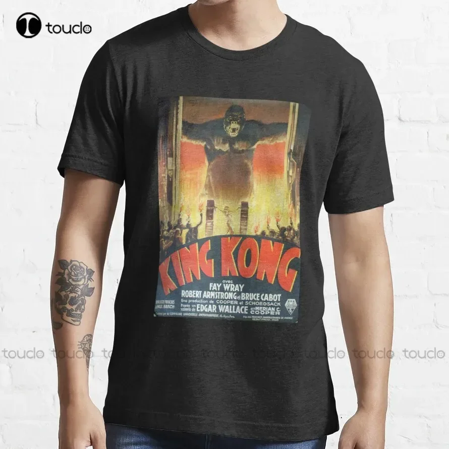 Camiseta King Kong para mujer, camiseta personalizada para adultos y adolescentes, camiseta con impresión Digital Unisex, camiseta clásica Xs-5Xl