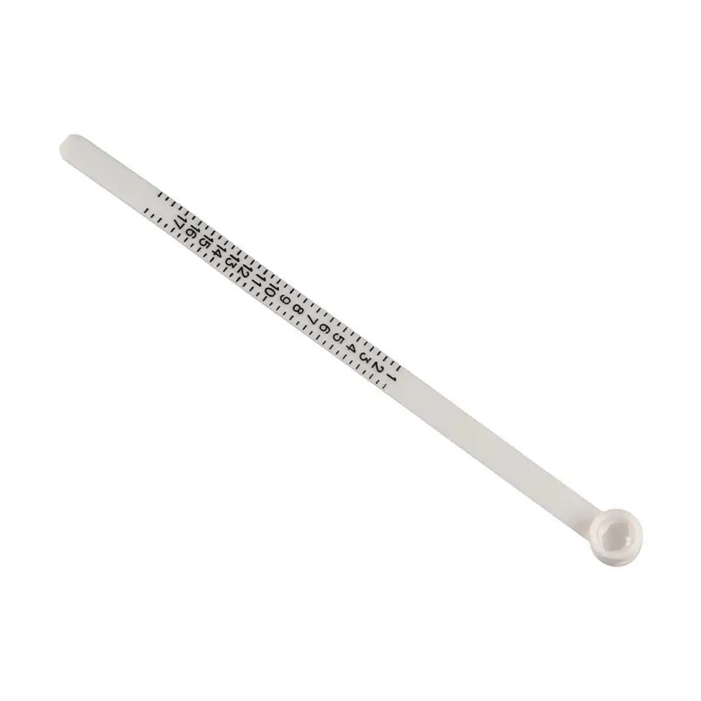 Ring Ruler With Magnifier Ring Measurer Finger Size Tester Finger Gauge Ring Sizer Finger Size Coil Measurement Belt