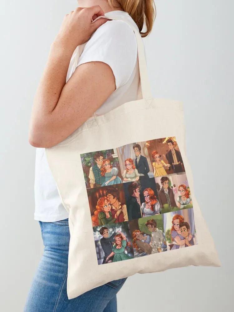 

polin grid Tote Bag hand bags custom bags Canvas shoulder bag shopping bag logo