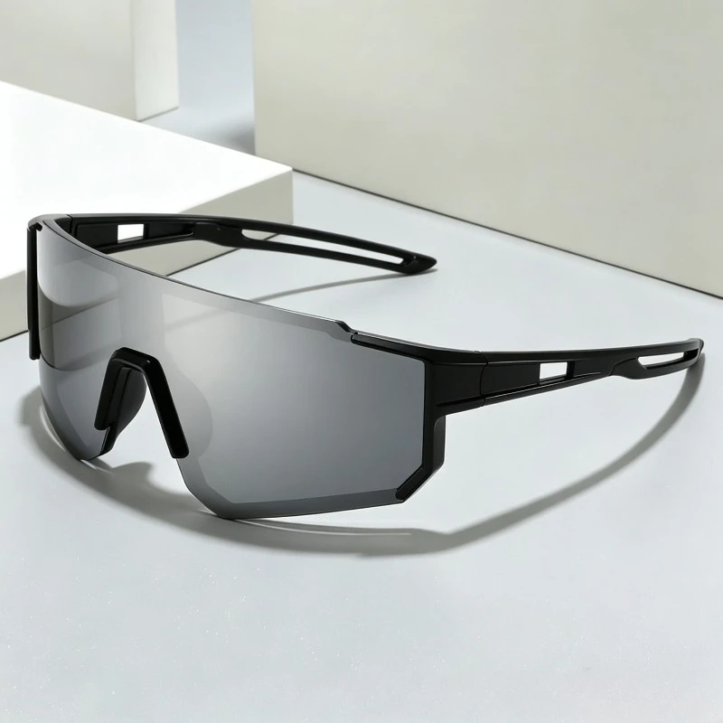 1‑Pack Trendy Vintage Unisex One‑Piece‑Lens Eyewear, Suitable for Sports, Travel and Festival Styling