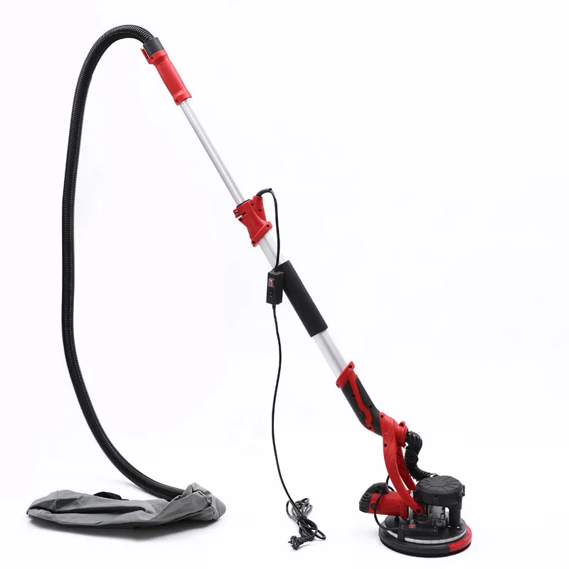 

Single air duct wall sander wall putty sandpaper machine self-vacuuming long pole with lamp