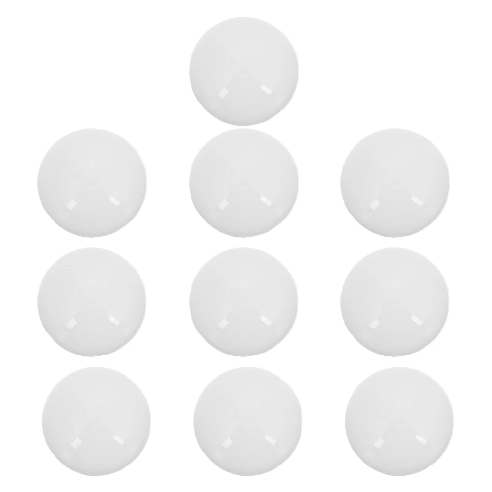 

10pcs Led Vanity Light Accessories Half Sphere Lamp Cover Replacement For Makeup Lighting Bathroom Bedroom Living