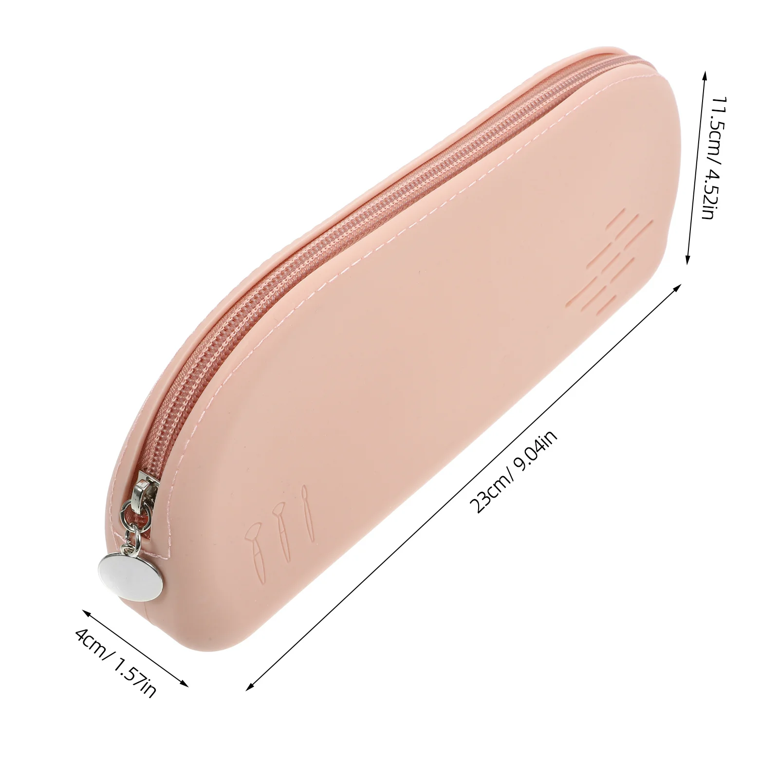 Sac de rangement pour pinceaux de maquillage, support de voyage en Silicone, organisateur Compact et léger pour pinceaux pour le visage, pochette Portable