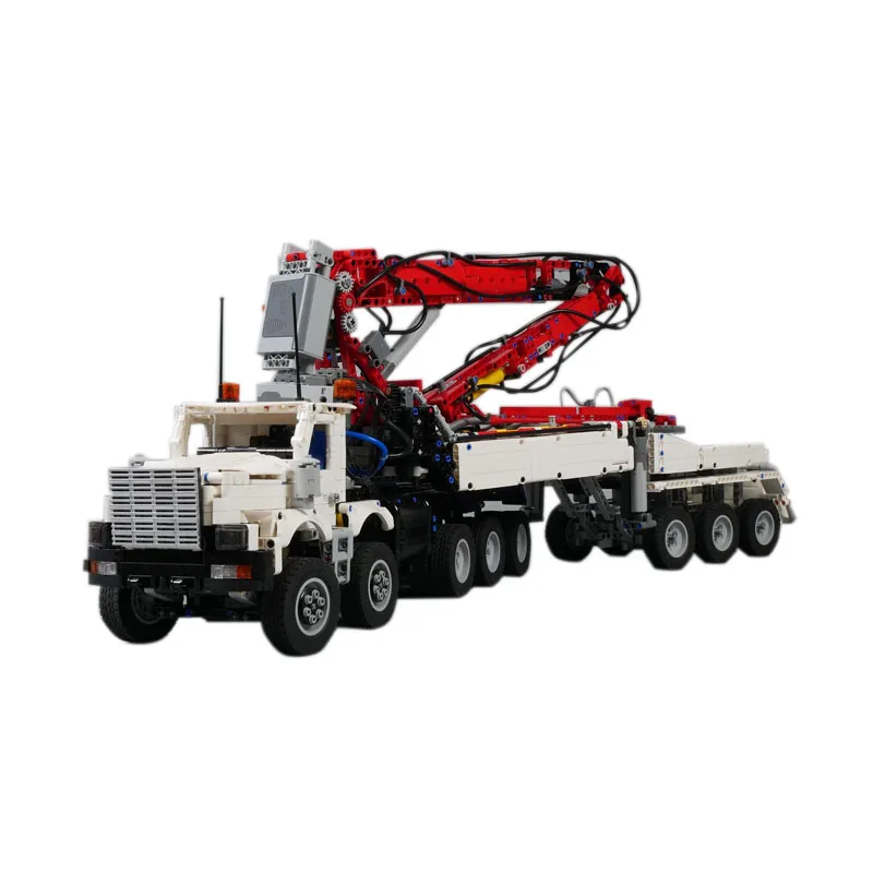 Building block MOC-105070 lifting truck splicing assembly model 3661PCS adult and child puzzle education toy gift ornaments