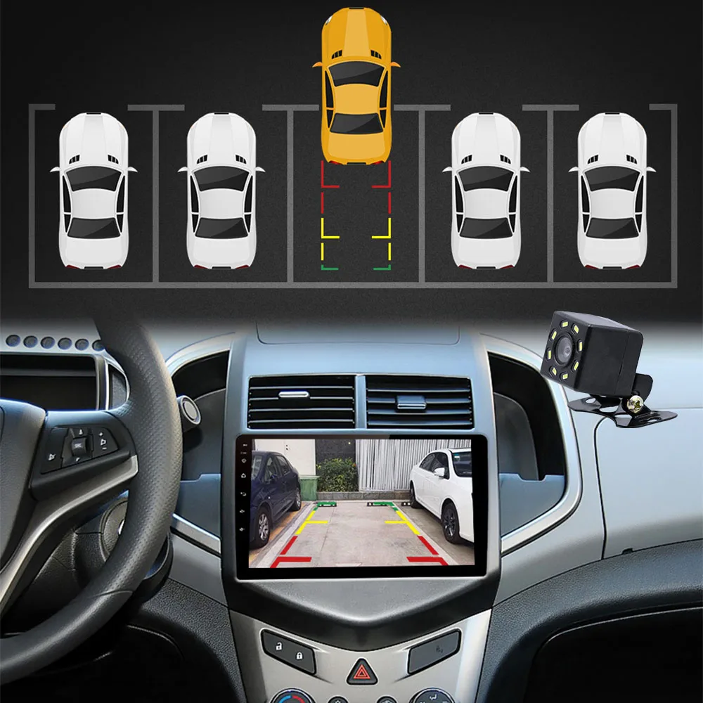 カーgpsマルチメディアラジオ,プレーヤー付きラジオ,4 gb 64 gb,2 din,android,carplay,chevrolet aveo 2,sonic t300,2011-2015