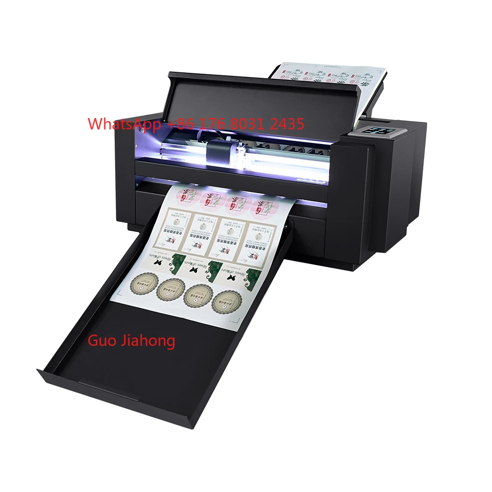 

2024 Intelligent QR Code Sticker Cutting Machine Equipped With CCD and Servo Motor Automatically Contour Sheet Cutter