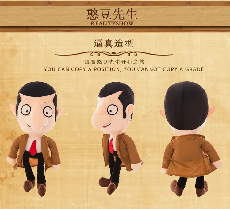 Lustige Mr. Bean Teddybär Plüschtiere Komödie Cartoon Film Charaktere Niedliche Tiere Baby Plüschpuppen Minikissen Weiche Kindergeschenke – Detail 6