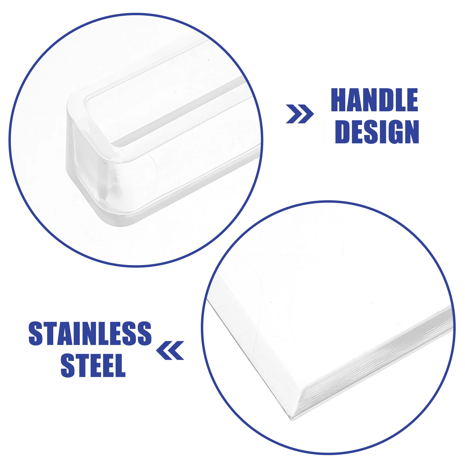 Crystal Scraper Acrylic Paint Tool For Diy Art Craft Sanding Reusable Clear Scraping Board Household Wall Painting Scraper