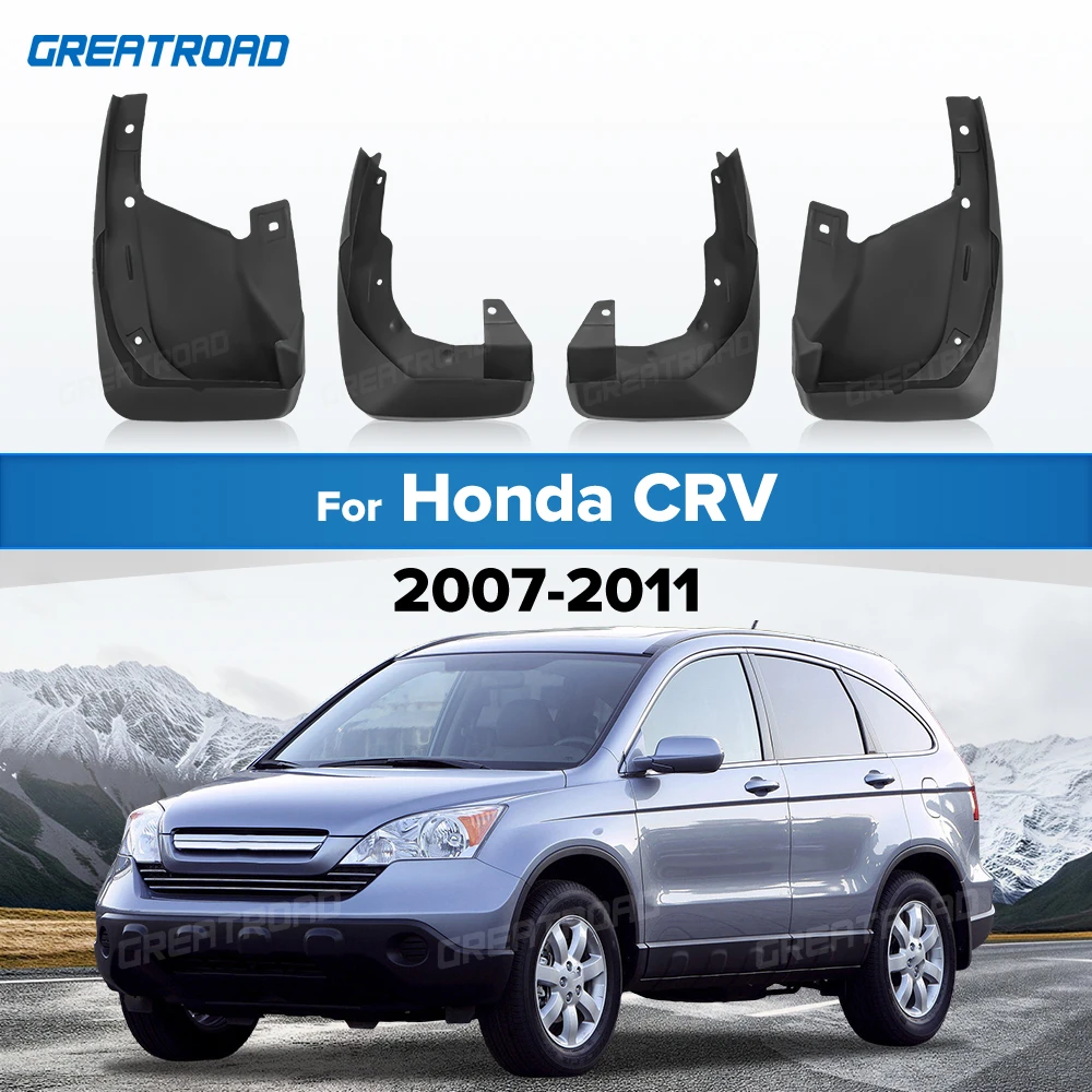Mudflaps For Honda CRV 2007 2008 2009 2010 2011 Fender Splash Guards Mudguards Mud Flaps Car Accessories