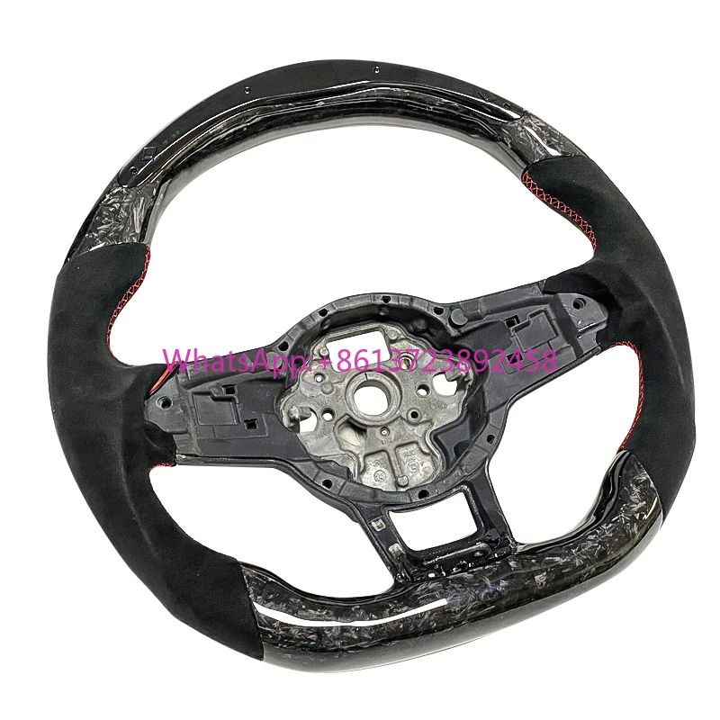 

MOTOR Steering Wheel for Volante Golf 7 Carbonio R VW Golf7 Mk7 gti 7r Steering Wheels Real Carbon Fiber Steering Wheel