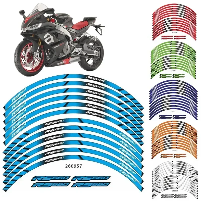 

Для Aprilia детали для двигателя мотоцикла Contour Wheel декоративная переводная наклейка-6 цветов/5 RS660 RS 660