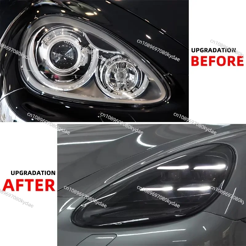 For Cayenne 2011 2014 Year 958.1 Headlights Upgrade 2024 Matrix LED Head Lamp Car Accessories Head Front Light Assembly - view 6