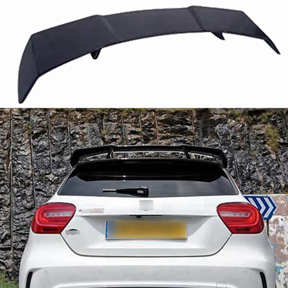 

For Mercedes-Benz A-Class W176 W177 A160 A180 A200 A250 A45 AMG Hatchback 2013-2018Carbon Fiber Roof Spoiler