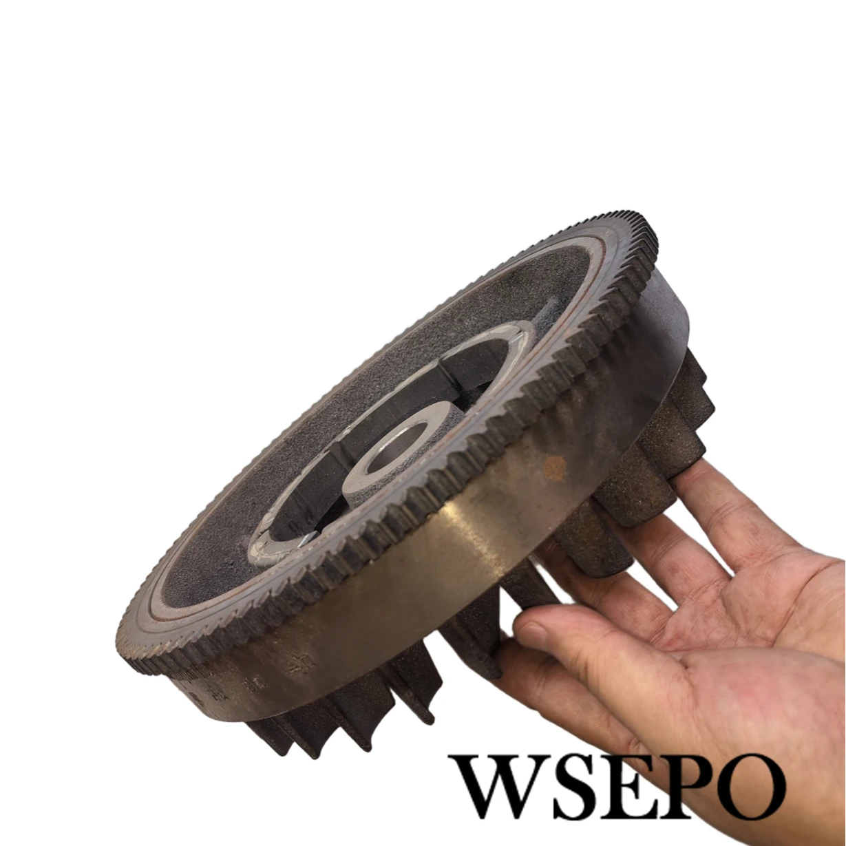 Top Quality! Electric Flywheel With Gear Ring and Inner Magnets For 192F 192FA 195F 12HP 14HP Air Cool 4 Stroke Diesel Engine