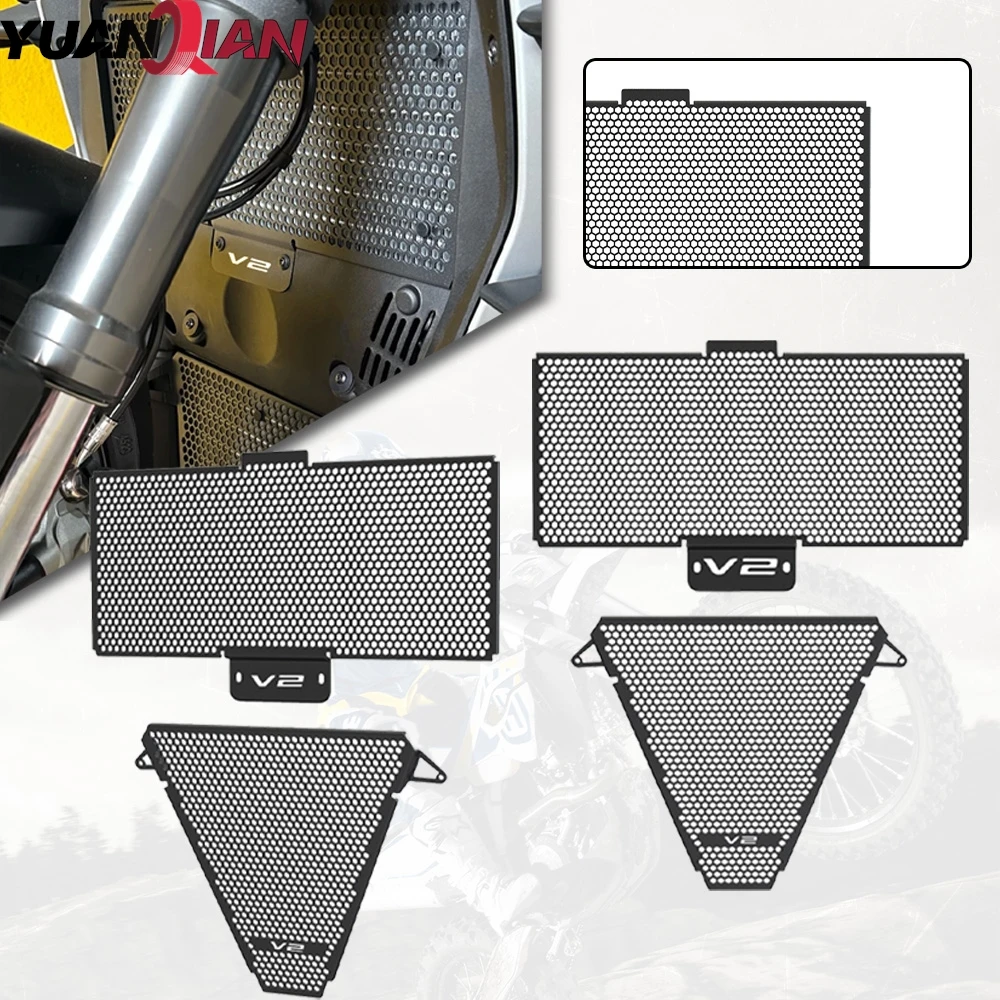 

Radiator Guard For Ducati V2 2022 2023 Motorcycle Upper Lower Radiator Guards Grille Cover Oil Cooled Protector