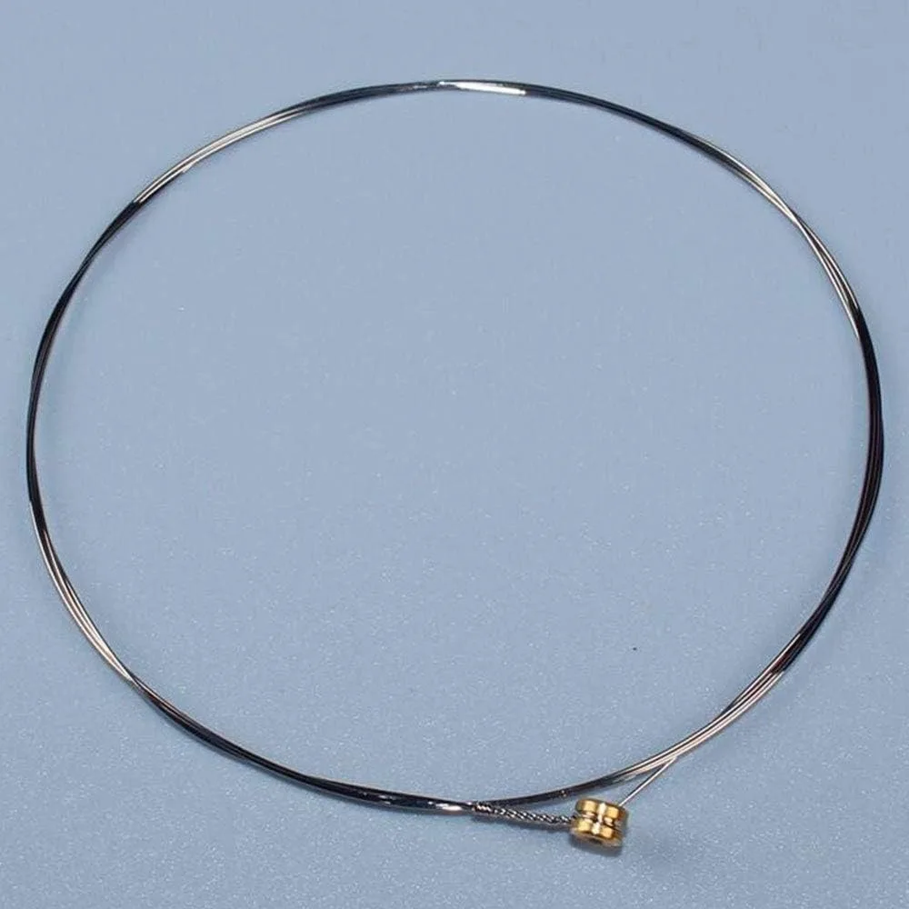 1 Pack Full Set Acoustic Guitar Strings, Silver Plated Anti-Rust Wound Guitar Strings, Warm Bright Balanced Tone Steel Wire String Set for 6 String Folk Acoustic Guitar Beginners Professionals