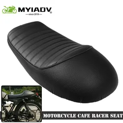 Motorcycle Universal Scrambler Vintage Hump Saddle Seat For Honda CG125 CB350 CB400 CB500 CB750 SR400 XJ XS Cafe Race Retro Seat