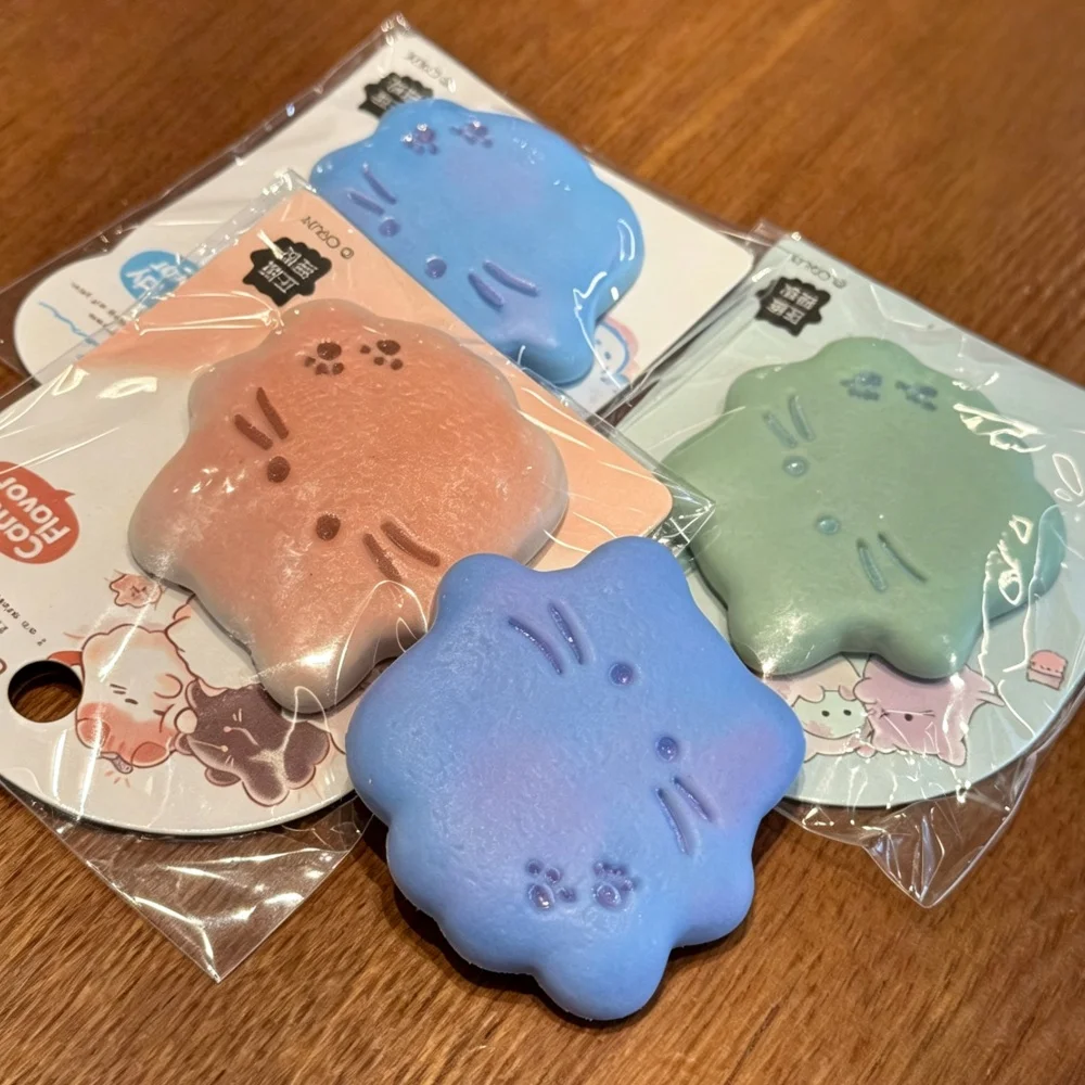 Cute Pancake Pencil Erasers Writing Painting Eraser Creative Simulated Food Toy Shaped Design School Stationery Supplies
