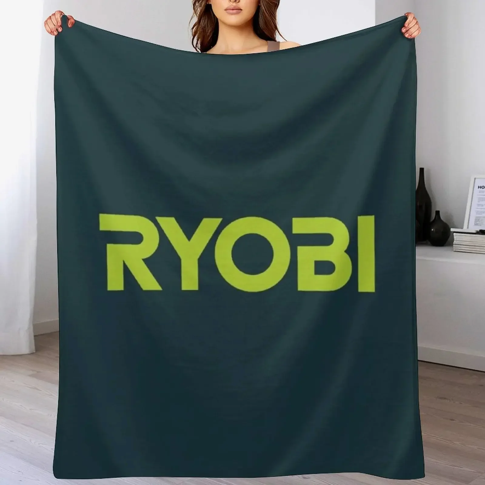 Ryobi Tools Throw Blanket Flannels Loose Blankets