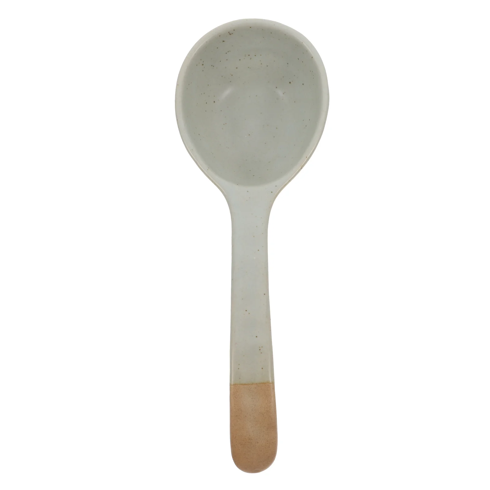 

Japanese Ceramic Soup Spoon Long Handle Noodle Ramen Porridge Wonton Dumpling Elegant Design High Temperature Resistant