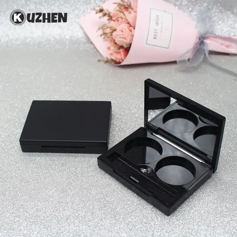 1/2/3/9 Grids Empty Eyeshadow Dish Palette Eye Makeup Storage Box For Women Girls Beginners DIY Eyeshadow