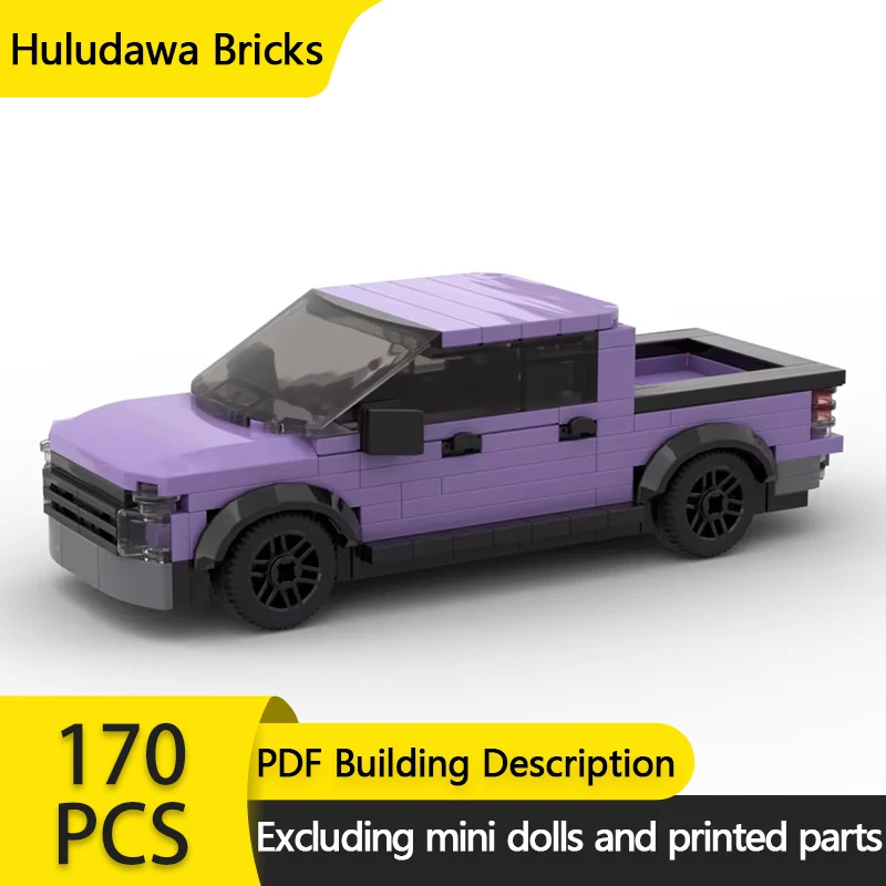 

City Speed Champion Car Model MOC Building Bricks F150 Truck Modular Technology Gifts Holiday Assemble Children Toys Suit