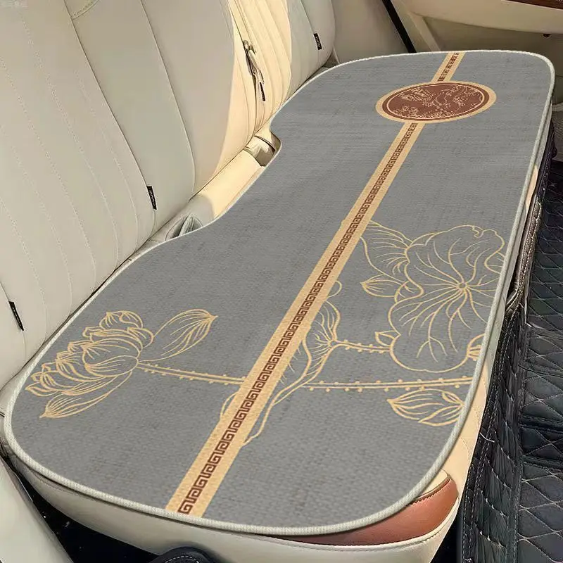

Chinese Linen Car Seat Cushion Breathable Dirt Resistant All Season Universal New Design Main Driver