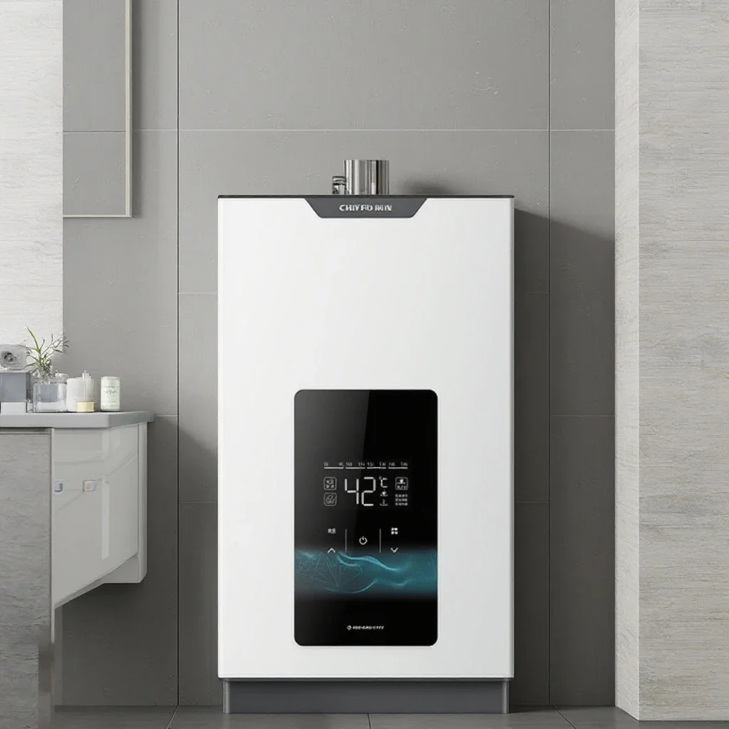 Smart Indoor Hot Water Heater 6L-20L High Quality Low Priced NG Instant Steel Copper Heat Exchanger Bathroom Geyser