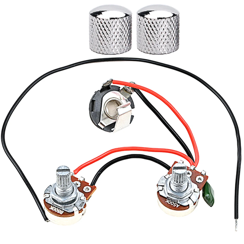 

Copper Socket Potentiometer Harness Knob Guitar Unique Replacement Tone Metal Knurled Knobs