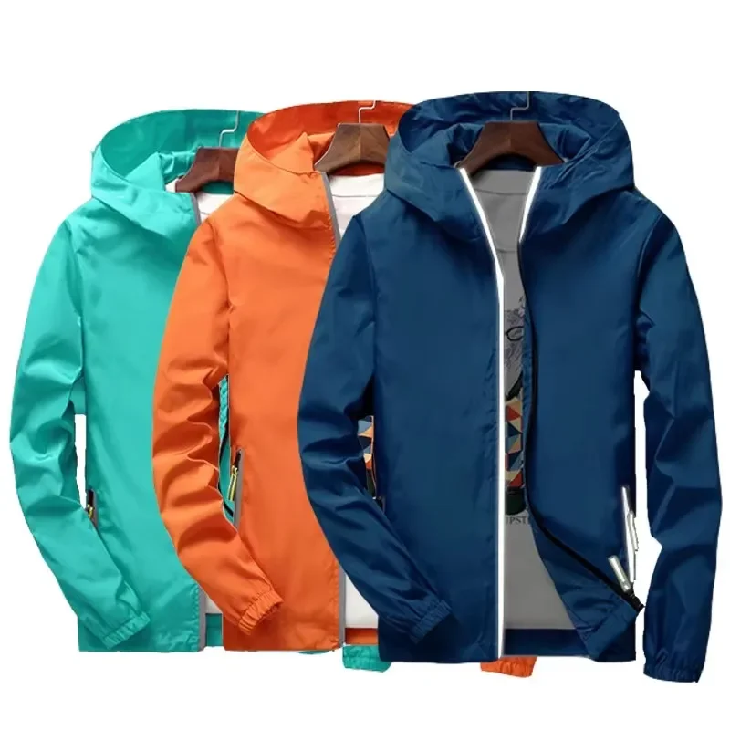 

Взрослые подростковые детские куртки для кемпинга и пешего туризма, альпинизма, светоотражающая ветровка, весенне-осеннее велосипедное треккинговое пальто 110-7XL