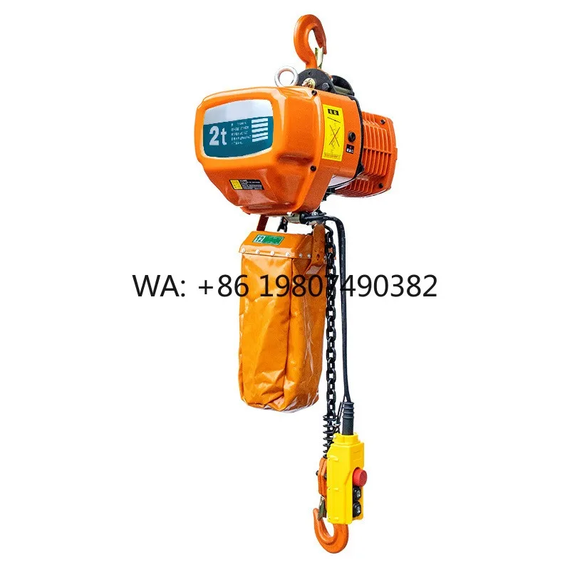 IP55 Waterproof Dustproof Electric Chain Hoist 1 Ton Durable Lifter For Humid And Dusty Working Scenarios