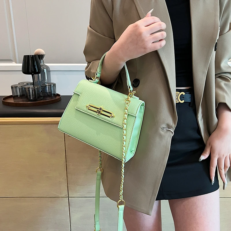 Fashion Women Small Pu Leather Handbags High Quality Ladies Hasp Shoulder Messenger Bags Casual New Female Crossbody Bags