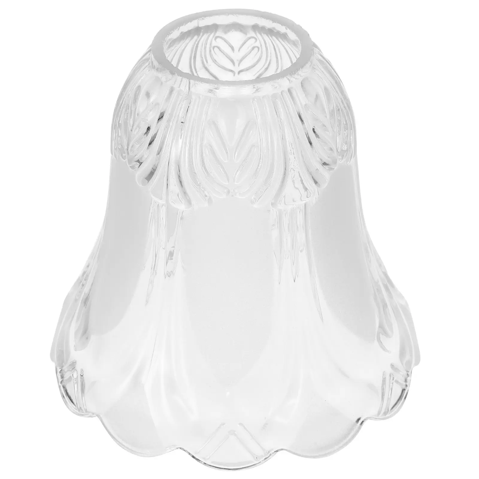 

1 Piece Glass Lampshade for Chandelier Frosted Finish Lightweight Shatterproof Design Easy to Replace Suitable for Ceiling