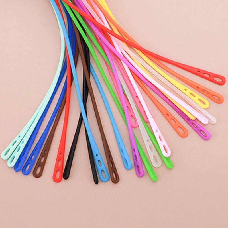 Ajustável Elastic Óculos de Silicone Correias, Óculos De Sol Cadeia, Sports Anti-Slip String, Cordas, Banda Cord Titular, 1 Pc