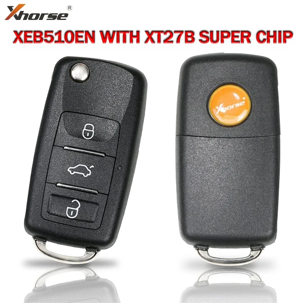 2PCS XHORSE XEB510EN VVDI Super Remote B5 Type Universal Smart Key Within XT27B VVDI Super Chip
