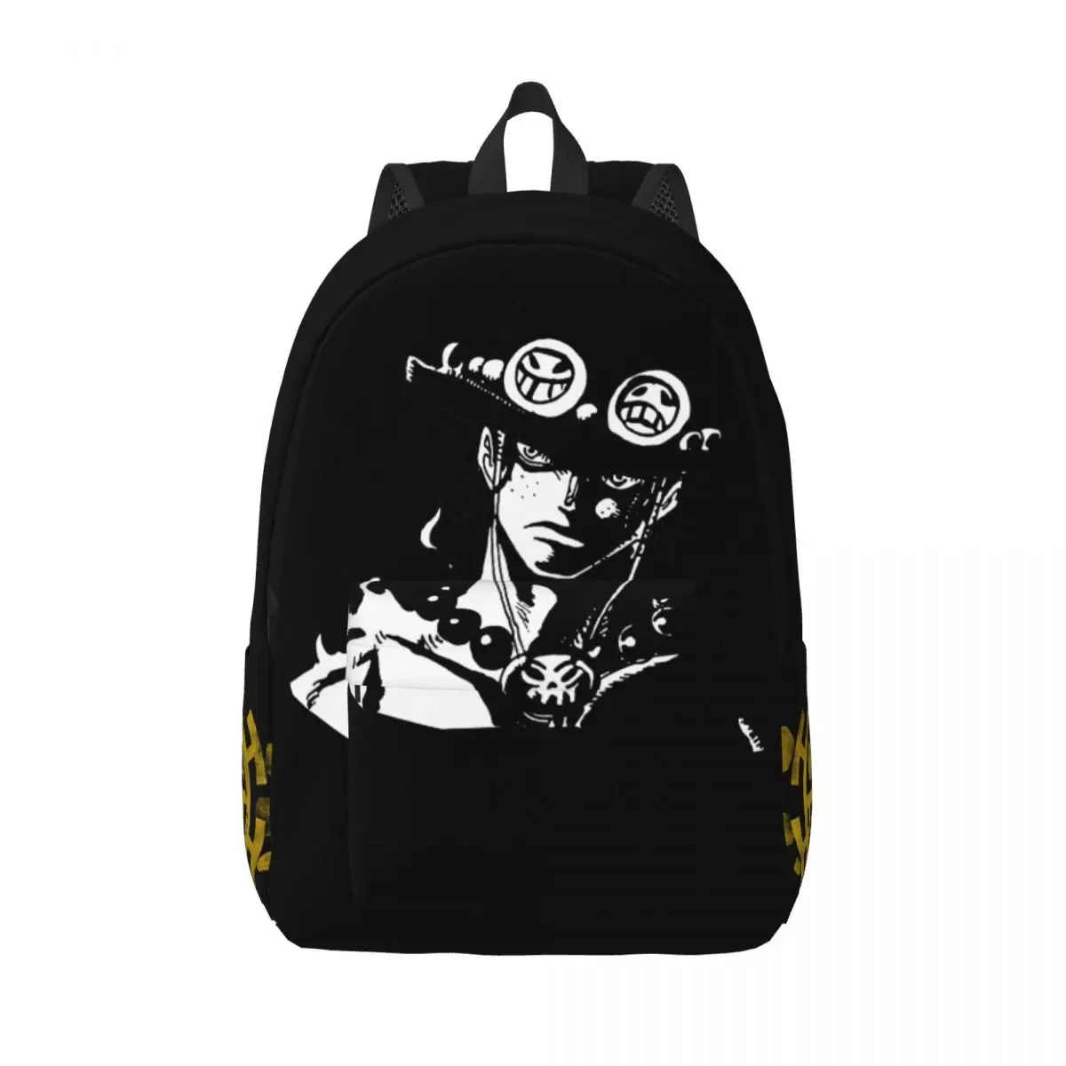 For School Japanese Anime Character Ace Large Capacity Dual-Use ONE PIECE Daypack Couple Schoolbag Gift