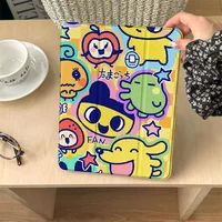 Funda divertida y bonita para tableta iPad A16 11 pulgadas Air 2024 2025 iPad Air 5/4 10,9 10,2 9,7 pulgadas 10,5 mini 7 6 funda con portalápices