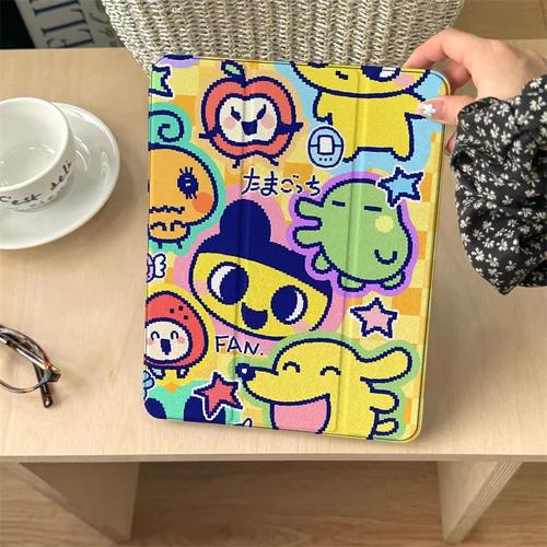 Funda divertida y bonita para tableta iPad A16 11 pulgadas Air 2024 2025 iPad Air 5/4 10,9 10,2 9,7 pulgadas 10,5 mini 7 6 funda con portalápices