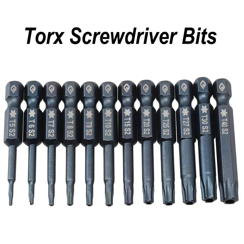 1pc 50mm Length Torx Screwdriver Bit 1/4