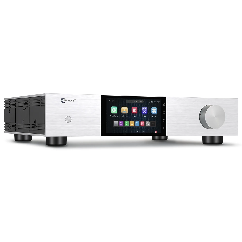 EWEAT 8G+64G DMP35 Android14 High-Fidelity Music Player ESS9068+XMOS316 Hi-Fi Streamer Decoder for Home Headphone AMP System - Image 2