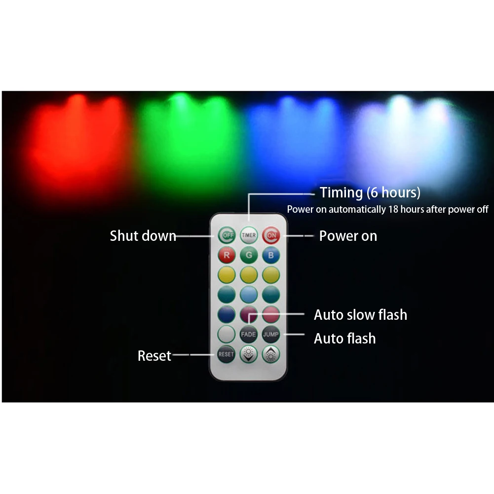 LED Beach Ball Pool Toys Inflatable Light Up Ballon Floating Pool Light With Remote13 Colors Glow In Dark Party Decor Pool/Beach