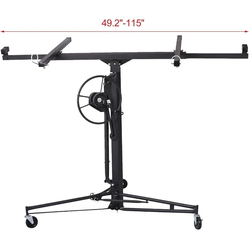 Lifts Drywall Panel Hoist, One Size, Black