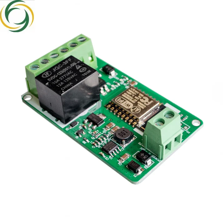 New Arrival 1Pcs Green ESP8266 10A 220V Network Relay WIFI Module Input DC 7V~30V Modules