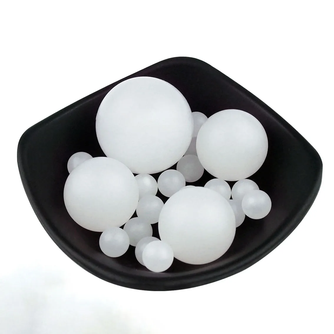 1/10/50/100/200/500pcs White Solid PP Ball Bead Dia 2mm 3mm 3.175mm 7mm 9.525mm-50mm Plastic Polypropylene Smooth Ball