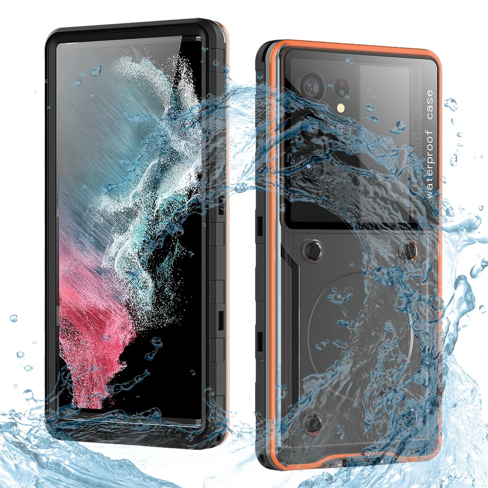 범용 방수 전화 케이스 30M 33ft 깊이 화웨이 명예 Xiaomi OnePlus 삼성 아이폰 충격 방지 다이빙 수영 커버