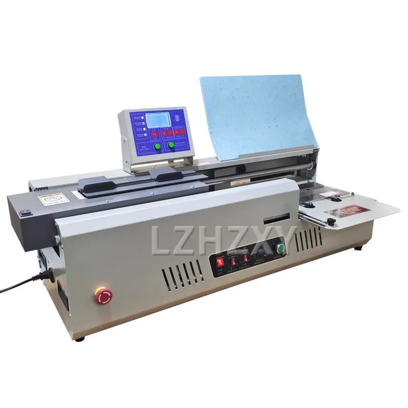 A4/A3 Glue Binding Machine Fully Automatic Desktop Hot Melt Adhesive Binding Machine Tender Book Document Binding Machine Office