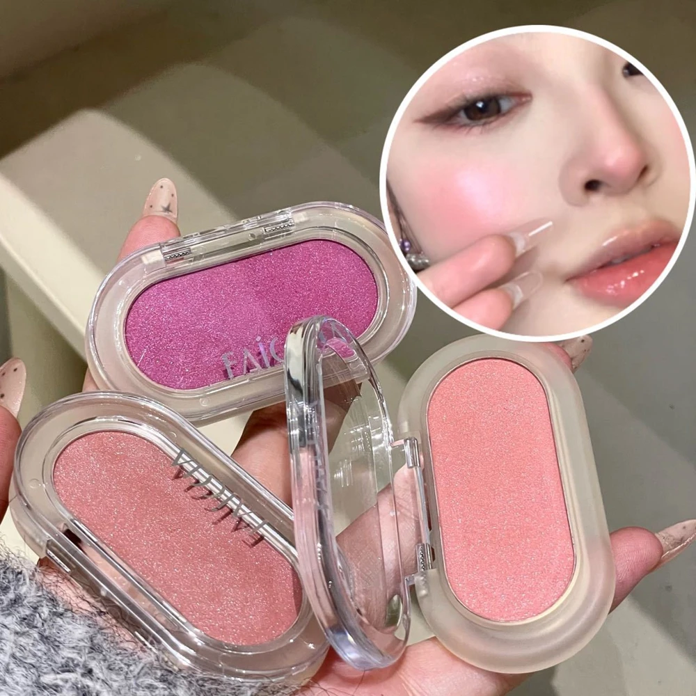 반짝이는 진주 스팽글 핑크 톤 진주 글리터 바디 하이라이터 단색 다이아몬드 쉬머 실크웜 브라이트닝 하이글로스